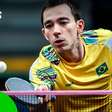 Tênis de mesa: Hugo Calderano perde e agora vai buscar o bronze