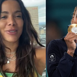 Anitta vibra com ouro de Rebeca Andrade e agradece a ginasta por usar funk: 'Com a minha música'