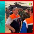 Tarcísio de Freitas sobrevoa áreas afetadas por incêndios em SP; imagens mostram destruição