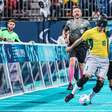 Nos pênaltis, Brasil perde para Argentina na semifinal do futebol de cegos