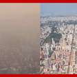 Imagens aéreas mostram antes e depois de fumaça das queimadas em São Paulo