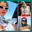 De Beyoncé a Sonza: famosas se jogam na trend do lenço de cabeça