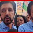 Ao lado de Tarcísio, Nunes afirma que está avaliando ação judicial contra Marçal por laudo falso