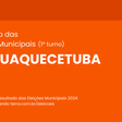 Resultado do 1° turno das Eleições 2024 em Itaquaquecetuba (SP)