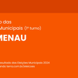 Resultado do 1° turno das Eleições 2024 em Blumenau (SC)