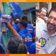 Em Heliópolis, Nunes prega 'pés no chão', mas fala em 'sentimento de vitória' antes do 2º turno