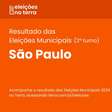 Resultado do 2° turno das Eleições 2024 em São Paulo/SP