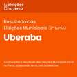 Resultado do 2° turno das Eleições 2024 em Uberaba/MG