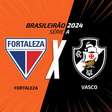 Fortaleza x Vasco: onde assistir, escalações e arbitragem