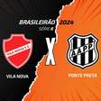 Vila Nova x Ponte Preta: onde assistir, escalações e arbitragem