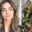Gêmeas? Kelly Key monta árvore de Natal com a filha e semelhança choca a web: 'Se clonou'