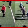 Mãe invade o gramado e agride o árbitro em partida sub-11 na Espanha; veja
