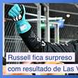 F1: Russell surpreso e Leclerc irritado em Las Vegas