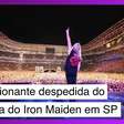 A emocionante despedida do baterista do Iron Maiden dos palcos