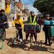 Bicicletas rodam 1.300 km contra chuvas e enchentes na periferia de SP