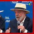 Lula conversa com a imprensa após receber alta em São Paulo