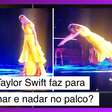 Veja como Taylor Swift faz para 'mergulhar e nadar' no palcowinspark bônusseu show