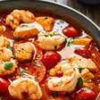 Bacalhau com molho de camarão: pronto em meia hora