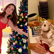 Fátima Bernardes exibe detalhes de árvore de Natal com bolinhas personalizadas