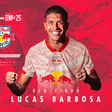 Lucas Barbosa é anunciado como novo reforço do Red Bull Bragantino