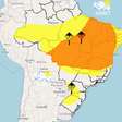 Inmet emite alerta laranja para chuvas intensas e ventos de até 100 km/h; veja onde