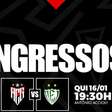Com PROMOÇÃO, Atlético inicia a venda de ingressos para a estreia no Goianão