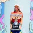 Luana Silva vira na última onda e é campeã do Mundial Júnior da WSL