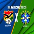 Bolívia x Brasil, pelo Sul-Americano Sub-20: onde assistir, horário e escalações