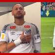 Neymar reestreia no Santos com emoção da torcida