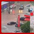 Chuva de granizo é registrada em São Paulo; vídeos mostram chão coberto de gelo