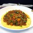 Polenta cremosa sem laticínios e 100% vegana: perfeita