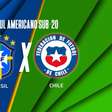 Brasil x Chile, pelo Sul-Americano Sub-20: onde assistir, escalações e arbitragem