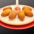 Coxinha fit na airfryer - massa de batata deliciosa