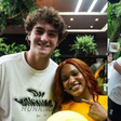 Fenômenos João Fonseca e Rebeca Andrade se encontram no Rio Open