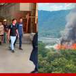 Três pessoas ficam feridas após incêndio nos Estúdios Globo