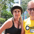 Carlos Tramontina curte bloco de carnaval vestido com meme