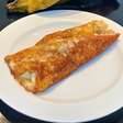 Panqueca crocante de banana: 2 ingredientes, muito sabor