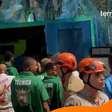 Suspeita de incêndio em carro da Grande Rio causa correria e preocupação em desfile