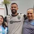 Paysandu homenageia a torcedora Alice Soares com seu nome em braile na Curuzu