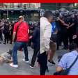 Aposentada é agredida pela polícia durante protesto contra Milei na Argentina