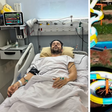 Homem cai de toboágua, fratura coluna e passa por três cirurgias: 'Consegui me salvar'