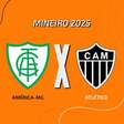 América-MG x Atlético-MG: onde assistir, escalações e arbitragem