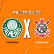 Palmeiras x Corinthians: onde assistir, escalações e arbitragem