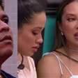 BBB25: Guilherme ouve conversa particular de Eva e Renata sobre o Paredão