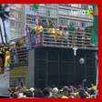 Manifestantes elevam o tom contra Moraes em ato por anistia a presos em 8 de janeiro no RJ