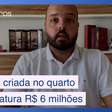 Em seu quarto, ele cle criou uma startup que fatura R$ 6 milhões