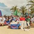 Click Cannabis promove mutirão e retira 113 kg de lixo da Praia do Arpoador