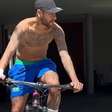Neymar compartilha sua recuperação de lesão nas redes sociais