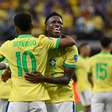 Brasil x Colômbia: veja as chances de Raphinha, Vini Jr e Rodrygo marcarem