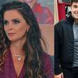 Luiza Ambiel se emociona ao encontrar filho de Gugu